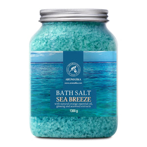 AROMATIKA Sal de baño marina frasco para relajación y descanso nocturno