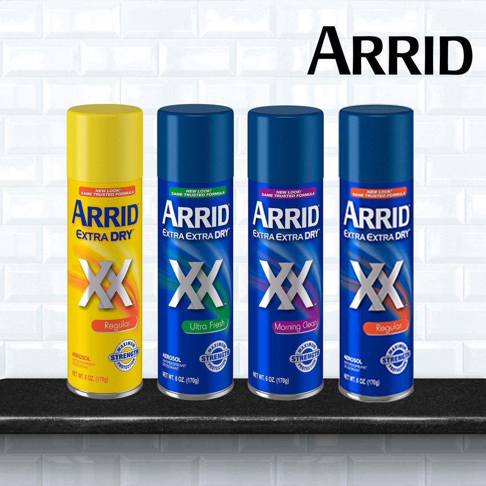 Arrid XX Dry Ultra Fresh aroma fresco, protección anti-olor diaria.