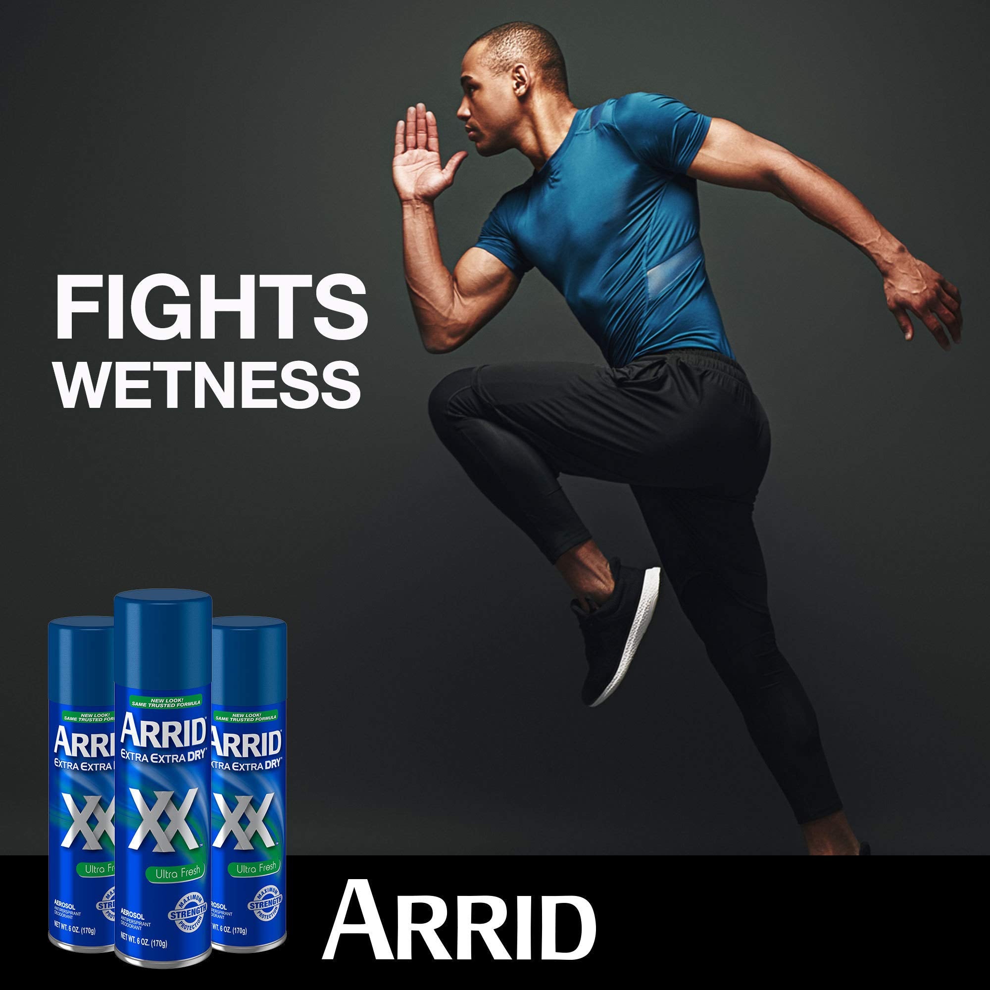Arrid XX Dry Ultra Fresh envase exterior, comodidad para uso diario.