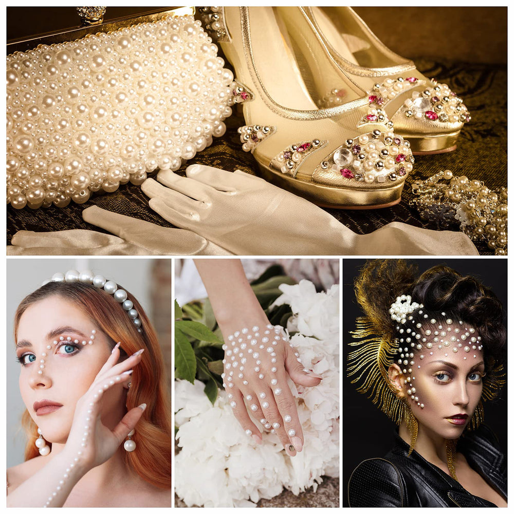 Perlas para bodas y decoraciones en tarjetas Artistbeauty