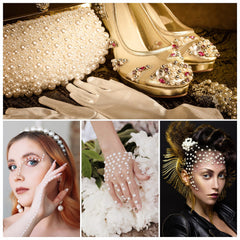 Perlas para bodas y decoraciones en tarjetas Artistbeauty