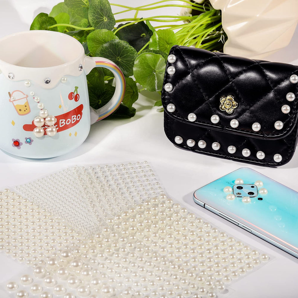 Decoración de tarjetas y libros de recortes con perlas Artistbeauty