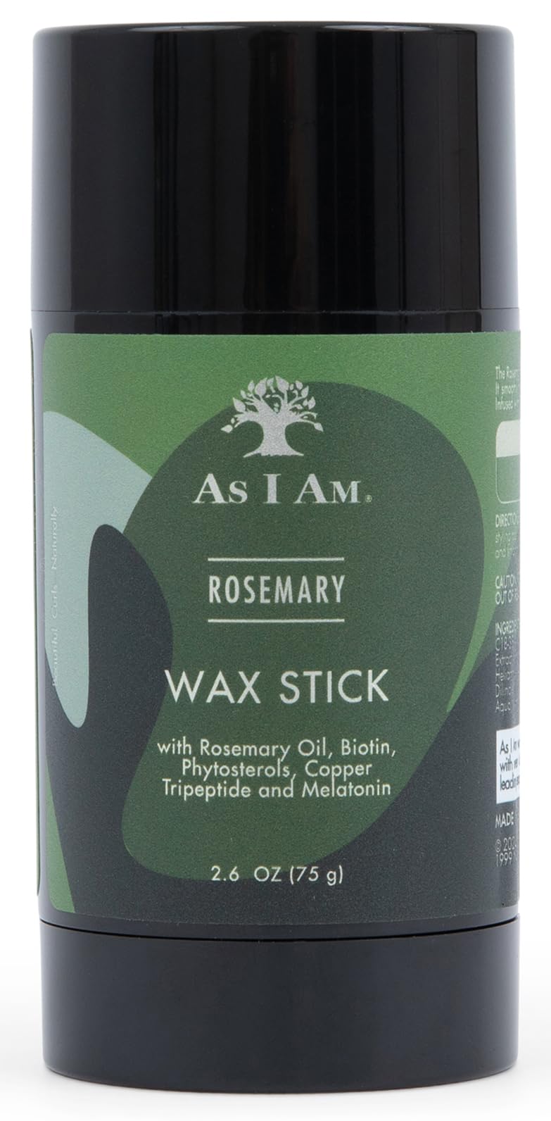 As I Am pomada romero en barra para cabello con efecto flexible.