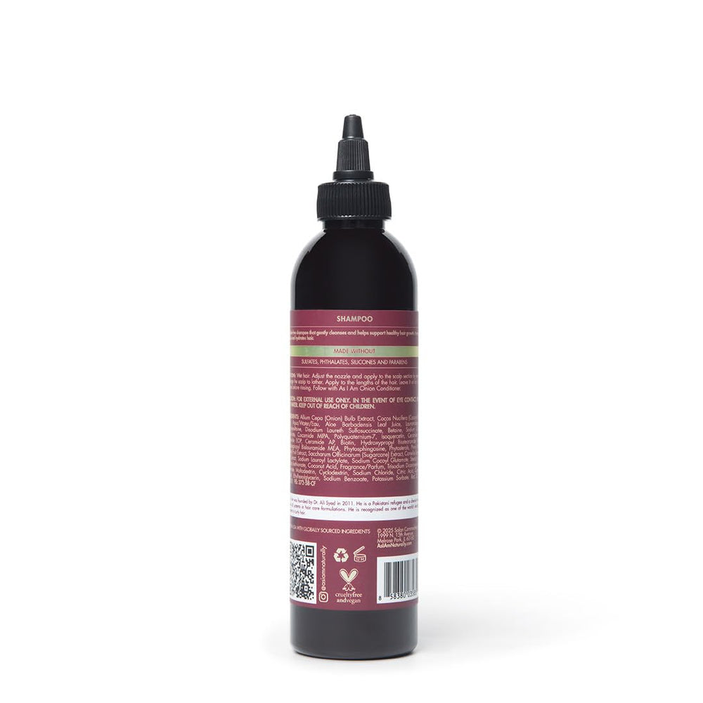 As I Am shampoo cebolla roja, reducción de sebo en el cuero cabelludo
