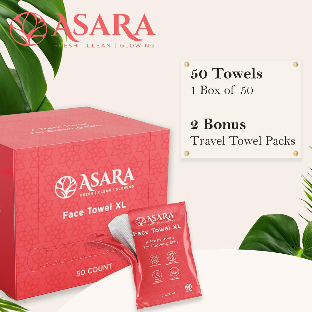 ASARA toallitas suaves y absorbentes para limpieza rápida