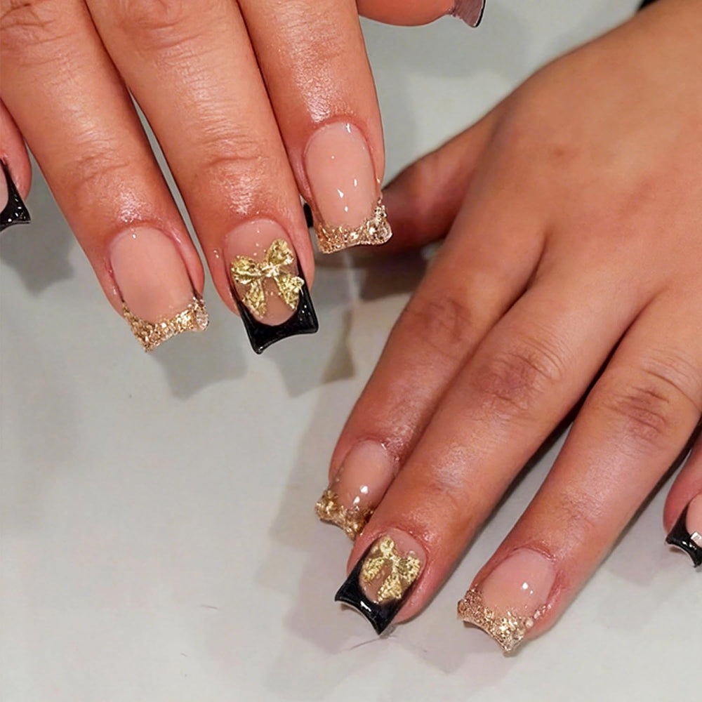 Ashowner juego de 24 uñas por estilo para un ajuste rápido y preciso.