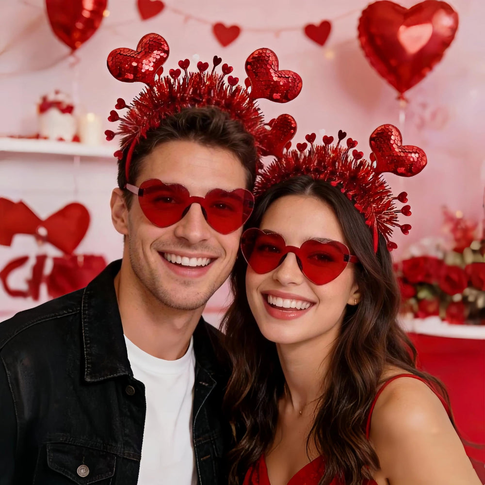 Asikkon accesorios San Valentín para lucir en fiestas y celebraciones