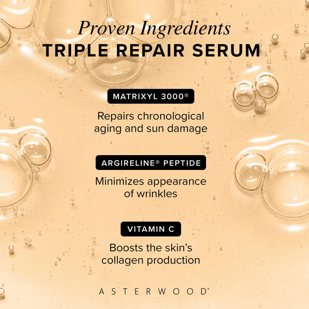 Asterwood Serum Reparación Triple: textura visible que facilita la absorción
