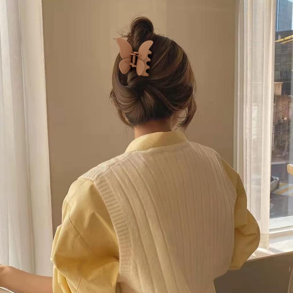 Atoden clip mariposa para cabello fino a medio, uso diario.