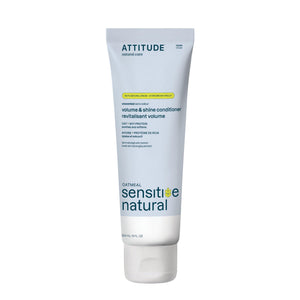 ATTITUDE Acondicionador suave para cabello sensible en envase de botella, fácil de usar