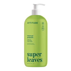 ATTITUDE Gel de Ducha: botella lista para la ducha, limpieza suave.