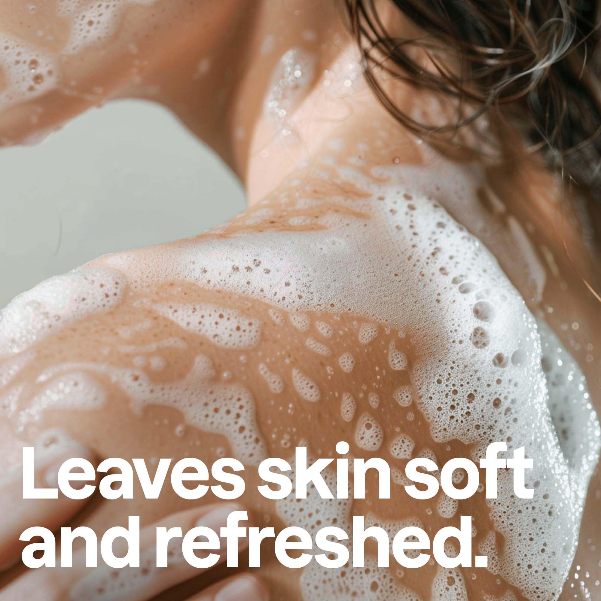 ATTITUDE Body Wash: espuma suave que crea una limpieza cremosa.