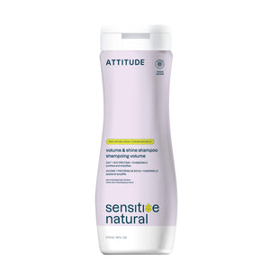 ATTITUDE Champú Volumen Cabello Sensible: realza volumen suave para cuero cabelludo sensible.
