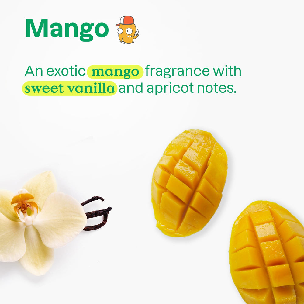 ATTITUDE acondicionador mango aroma, deja un toque afrutado y agradable.