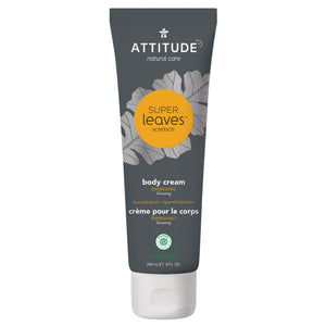 Crema corporal ATTITUDE, envase 8oz, hidratación suave para piel seca