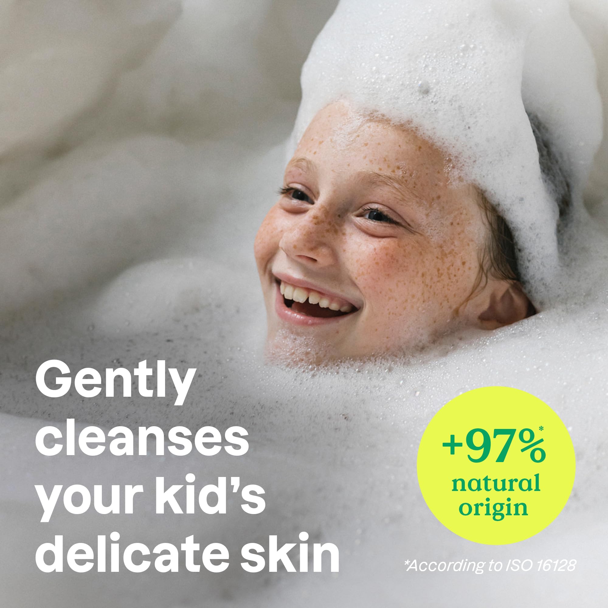 Momento del baño con Attitude para niños, ideal para la rutina de sueño