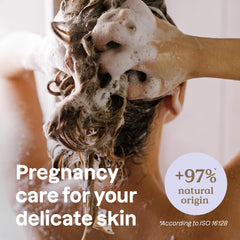 ATTITUDE Shampoo de Maternidad: ingredientes naturales para cuidado del cabello durante el embarazo.