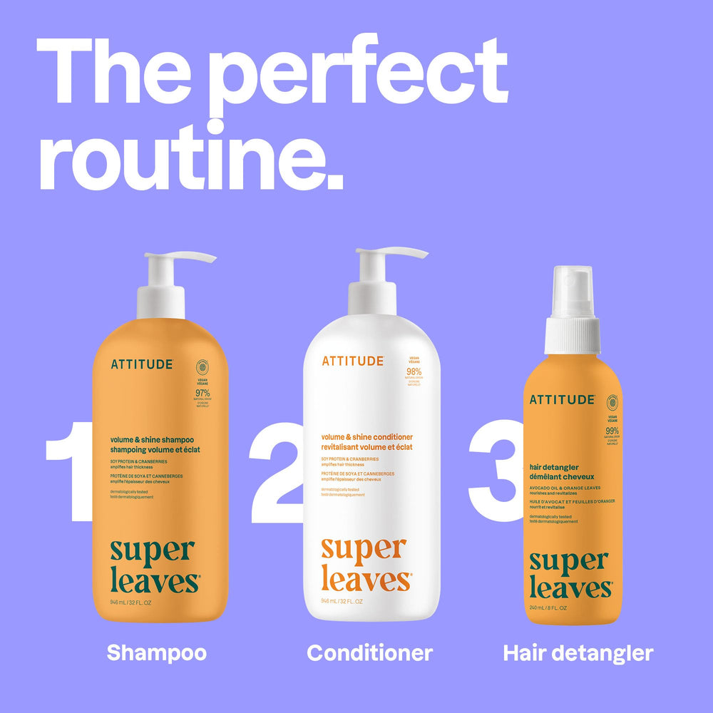 Fórmula sin silicona ni SLES, apta para cabello fino.