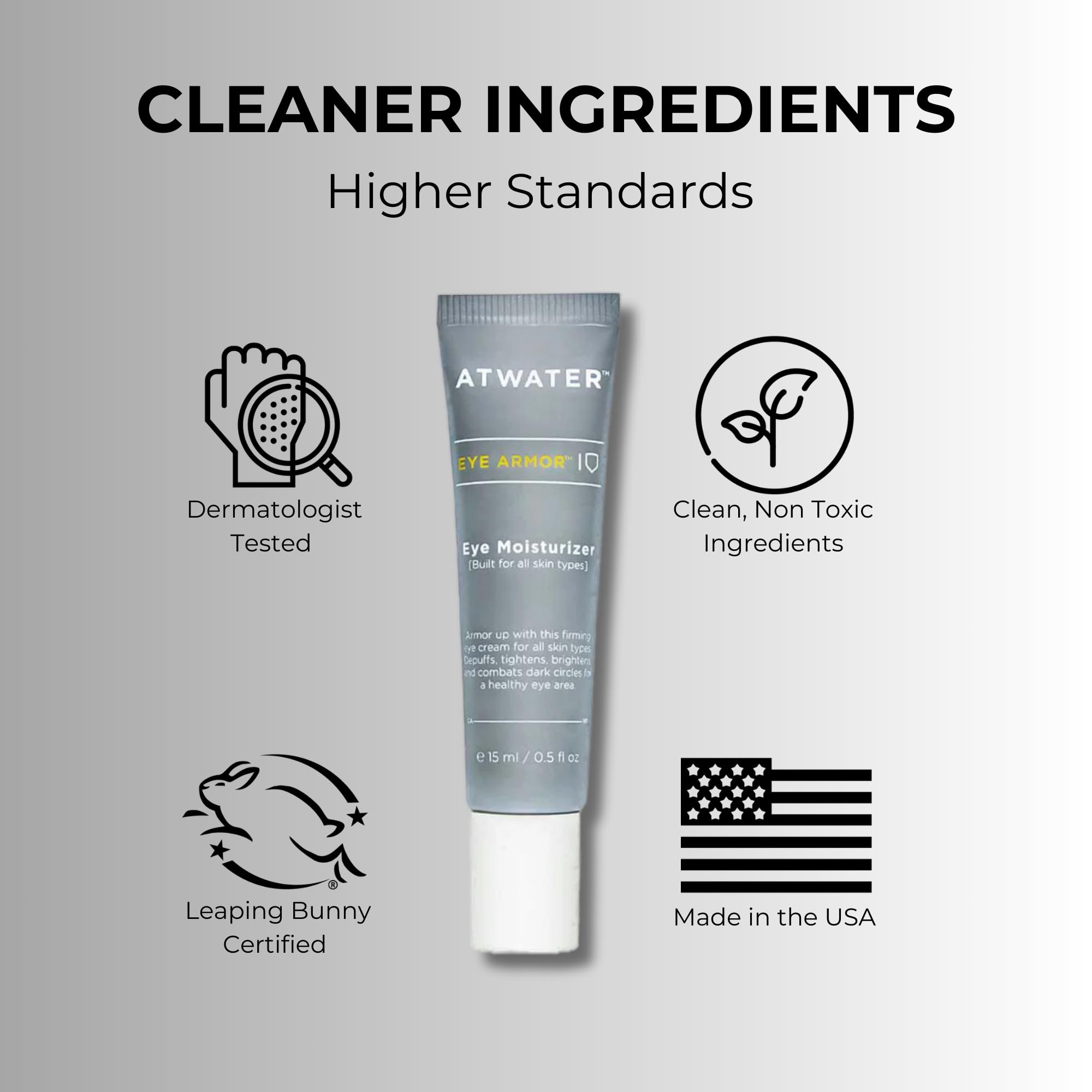 ATWATER crema ojos hombre uso diario mañana y noche