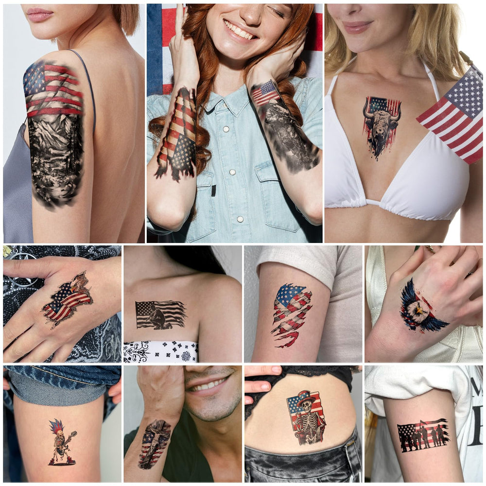 atydkug tatuajes temporales impermeables: acabado realista y duración razonable para eventos
