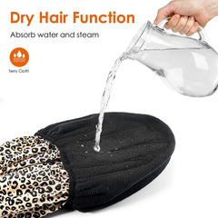 Gorro Auban exterior EVA impermeable protege el cabello de salpicaduras.