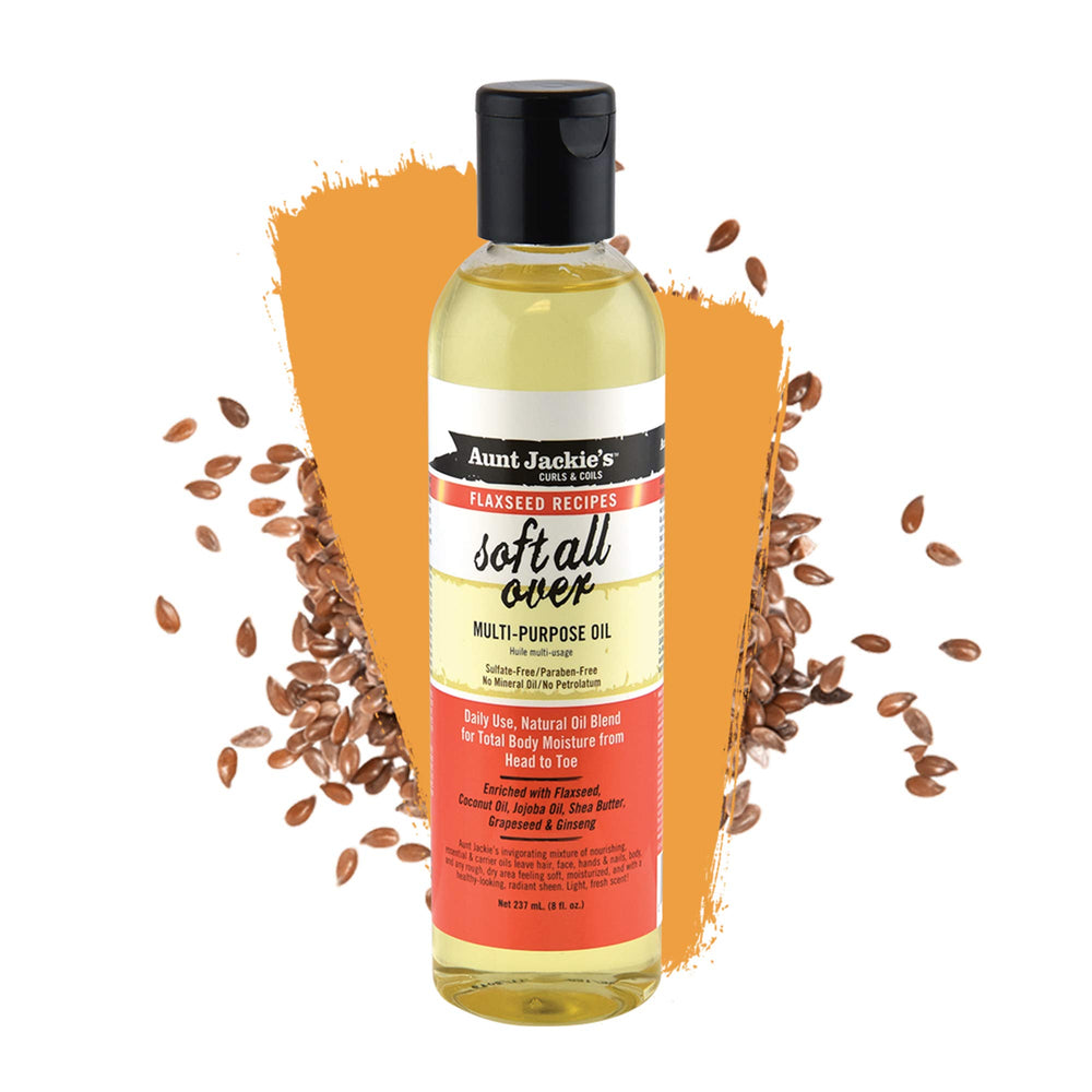 Aunt Jackie's aceite suave para cabello y piel con brillo