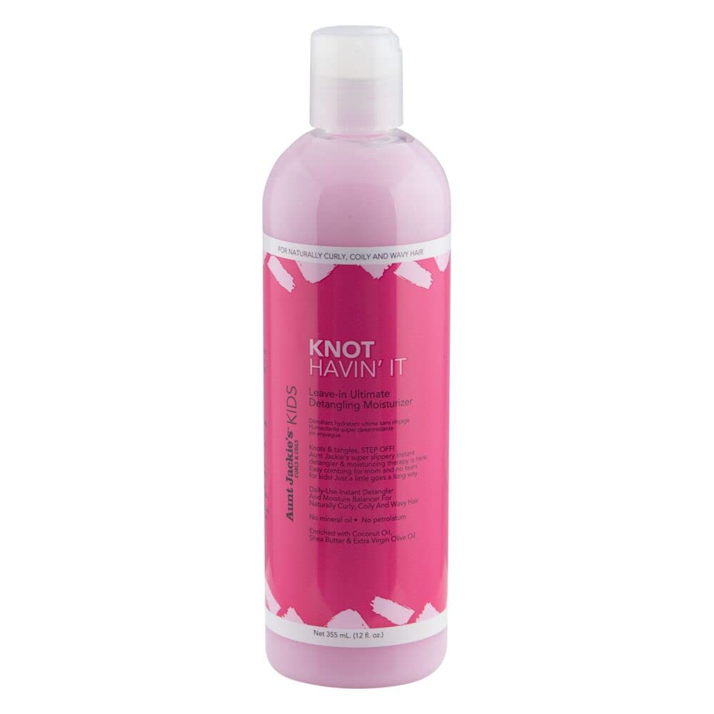 Aunt Jackie's Soft N Sassy Acondicionador, aporta suavidad y brillo al cabello infantil.
