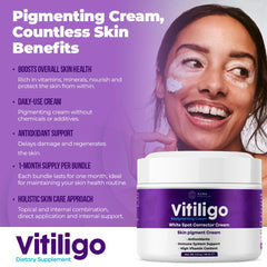 Aura Vitamins crema repigmentante – ayuda a tono más uniforme rostro y manos.