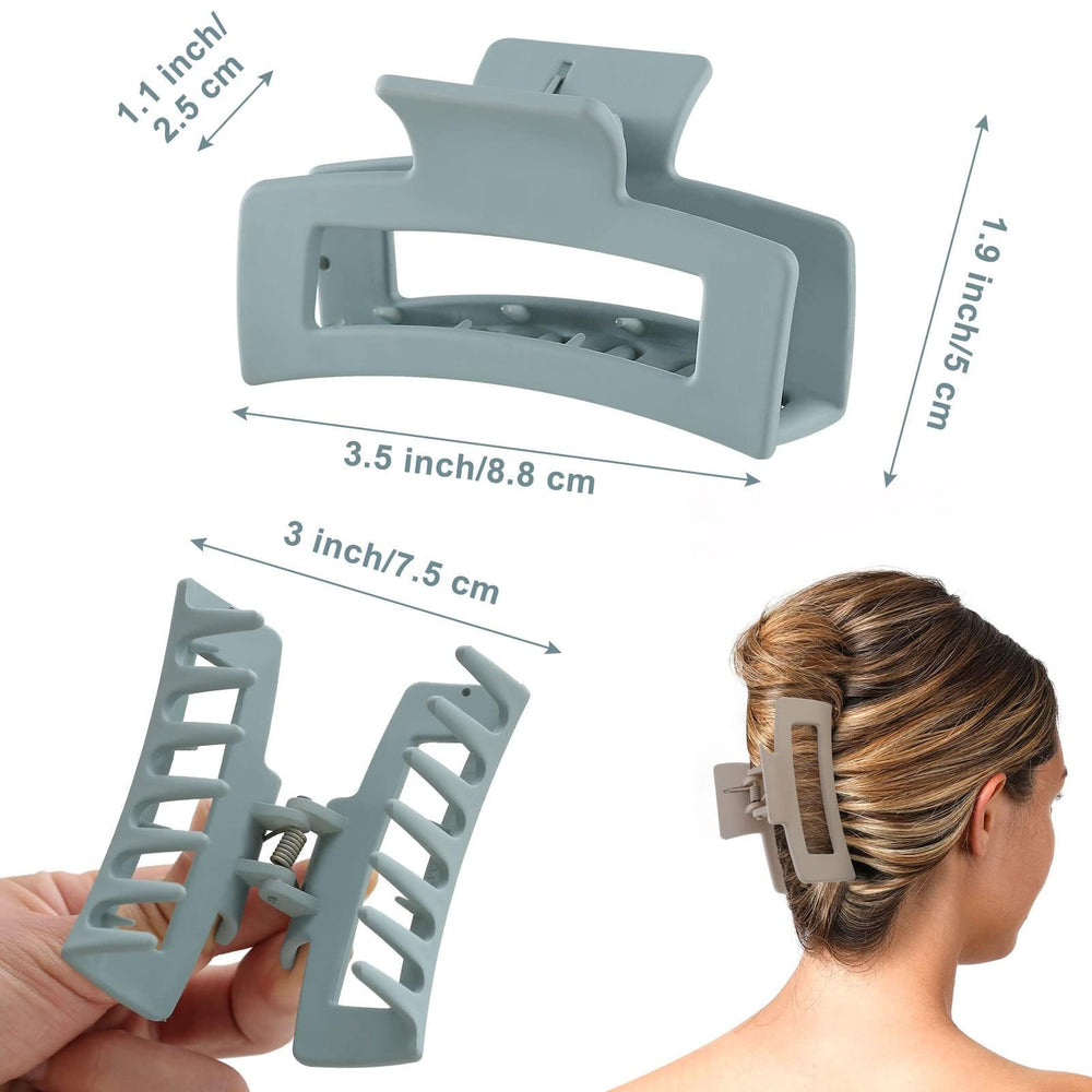Clip Auseibeely para cabello fino o mediano, dientes entrelazados para mayor agarre