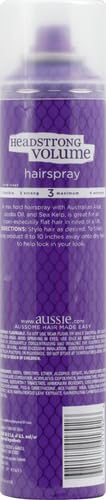 Aussie Headstrong, efecto volumen en el cabello.