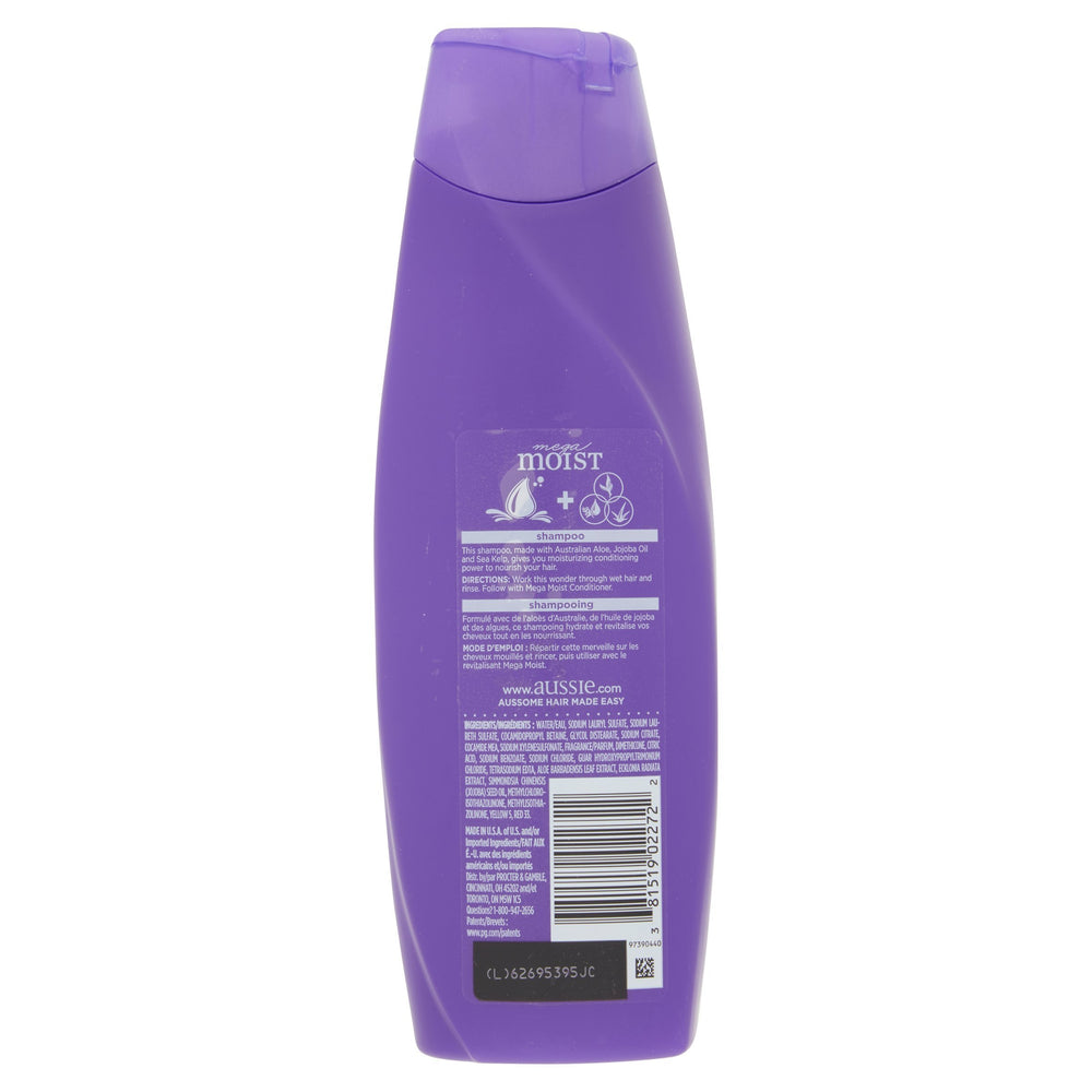 Champú Aussie Mega Hidratante espuma para un lavado revitalizante