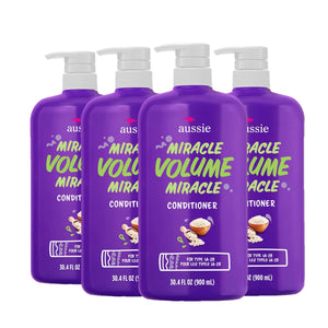 Aussie Miracle Volume, botella: aporta volumen y frescura en cada lavado.
