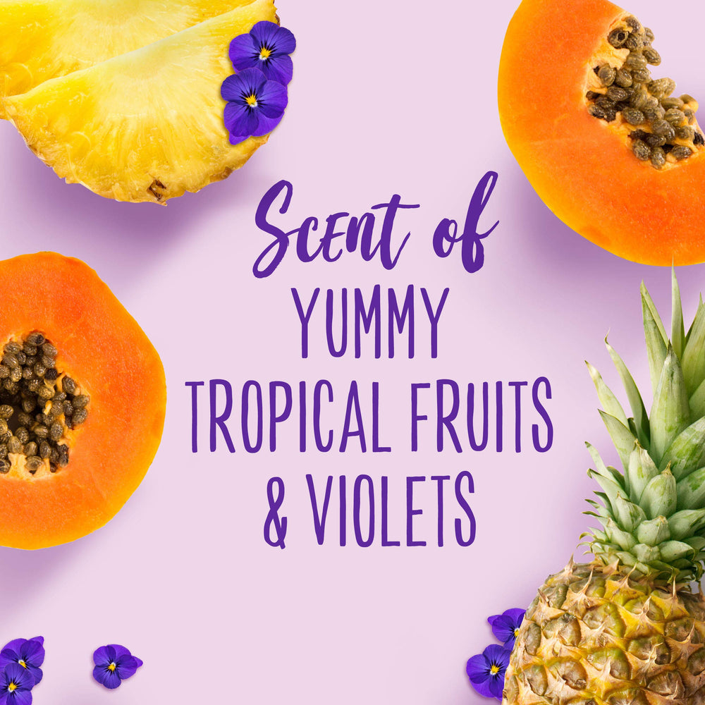 Aussie Mousse: aroma frutal y violeta para una sensación fresca.