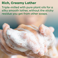 Australian Botanical Soap, barra densa de mayor duración para más uso.