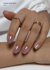 AutyaMee tiras gel semicuradas con efecto perlado para brillo elegante.