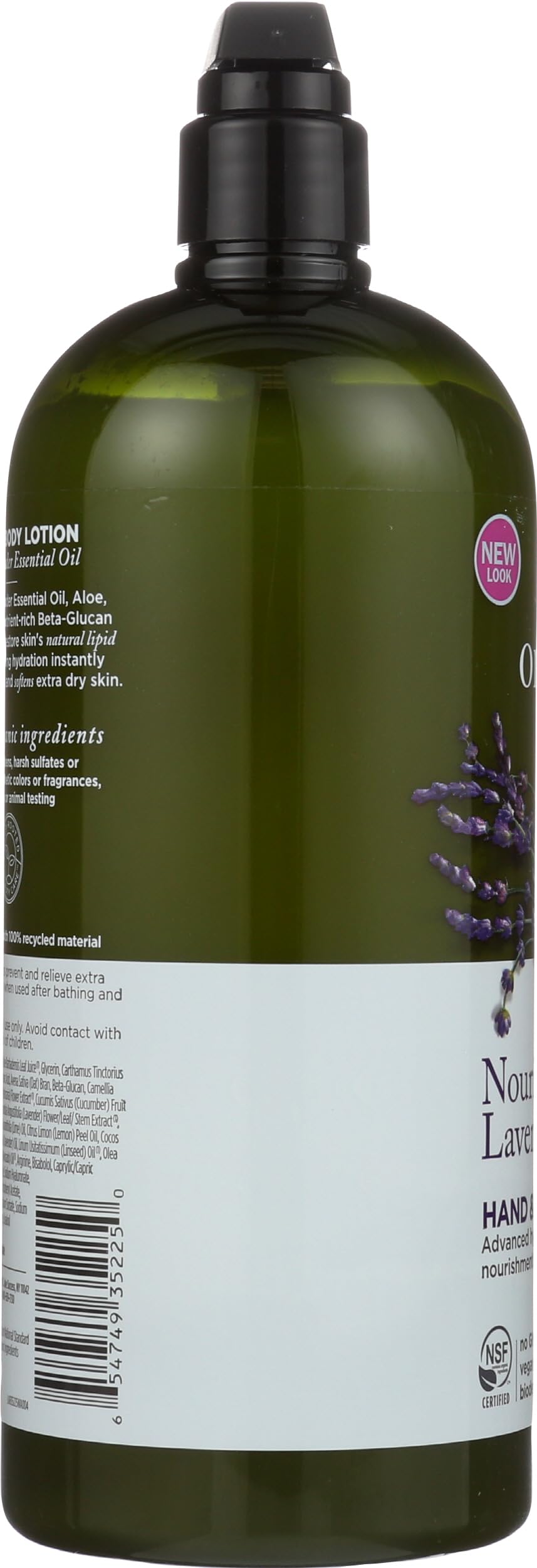 Avalon Organics certificado crueldad cero, sin pruebas en animales.