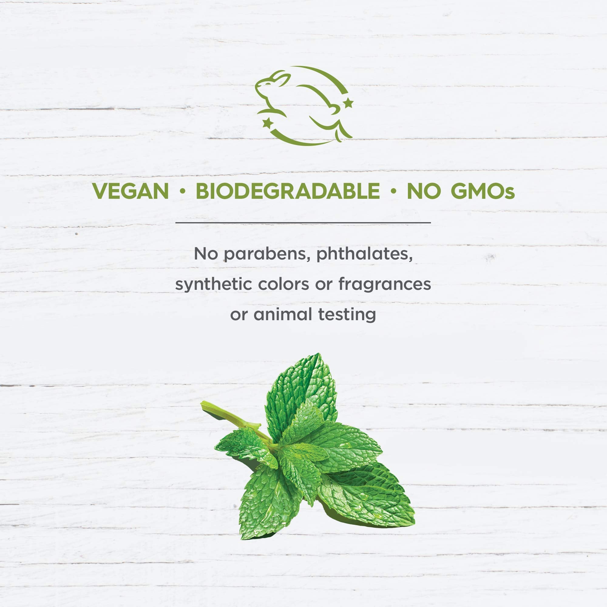 Envase biodegradable de Avalon Organics, fórmula orgánica sin químicos agresivos.