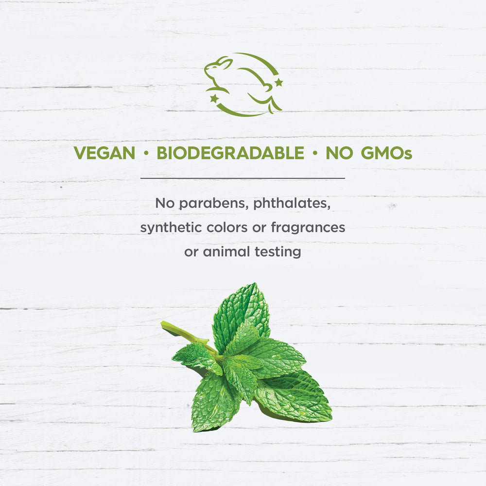 Envase biodegradable de Avalon Organics, fórmula orgánica sin químicos agresivos.