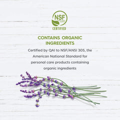 Avalon Organics Lavanda Revitalizante: gel-textura-suave para limpieza diaria que cuida la piel.