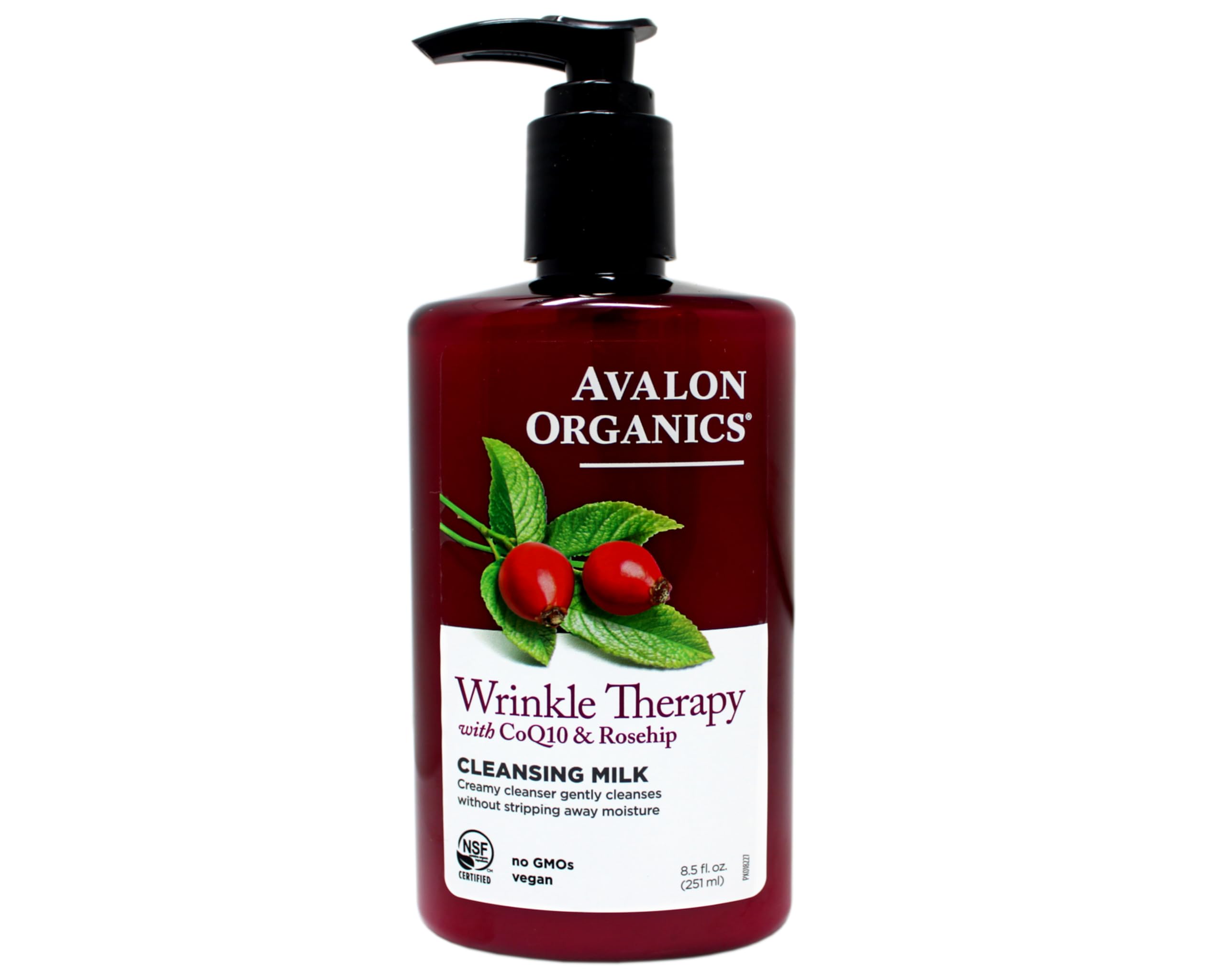 Avalon Organics Textura Cremosa CoQ10: experiencia de lavado suave que cuida la piel.