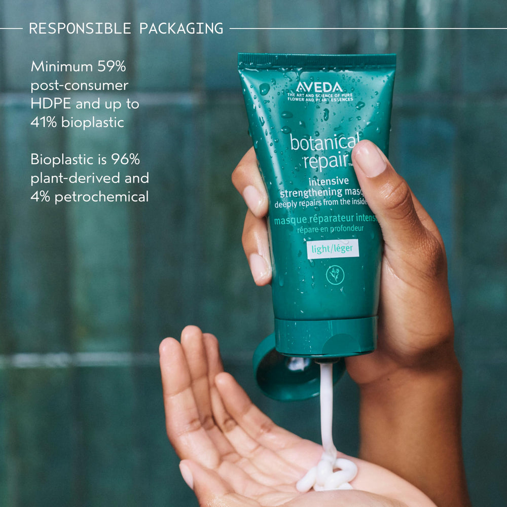 Envase sostenible de Aveda Botanical Repair Masque Light.