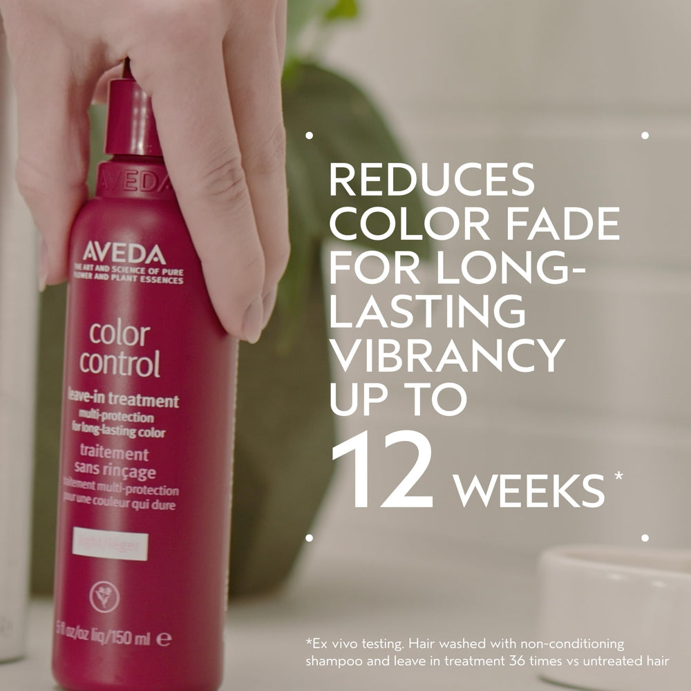 Aveda Color Control Leave-In Light: desenreda y suaviza el cabello tras el lavado.
