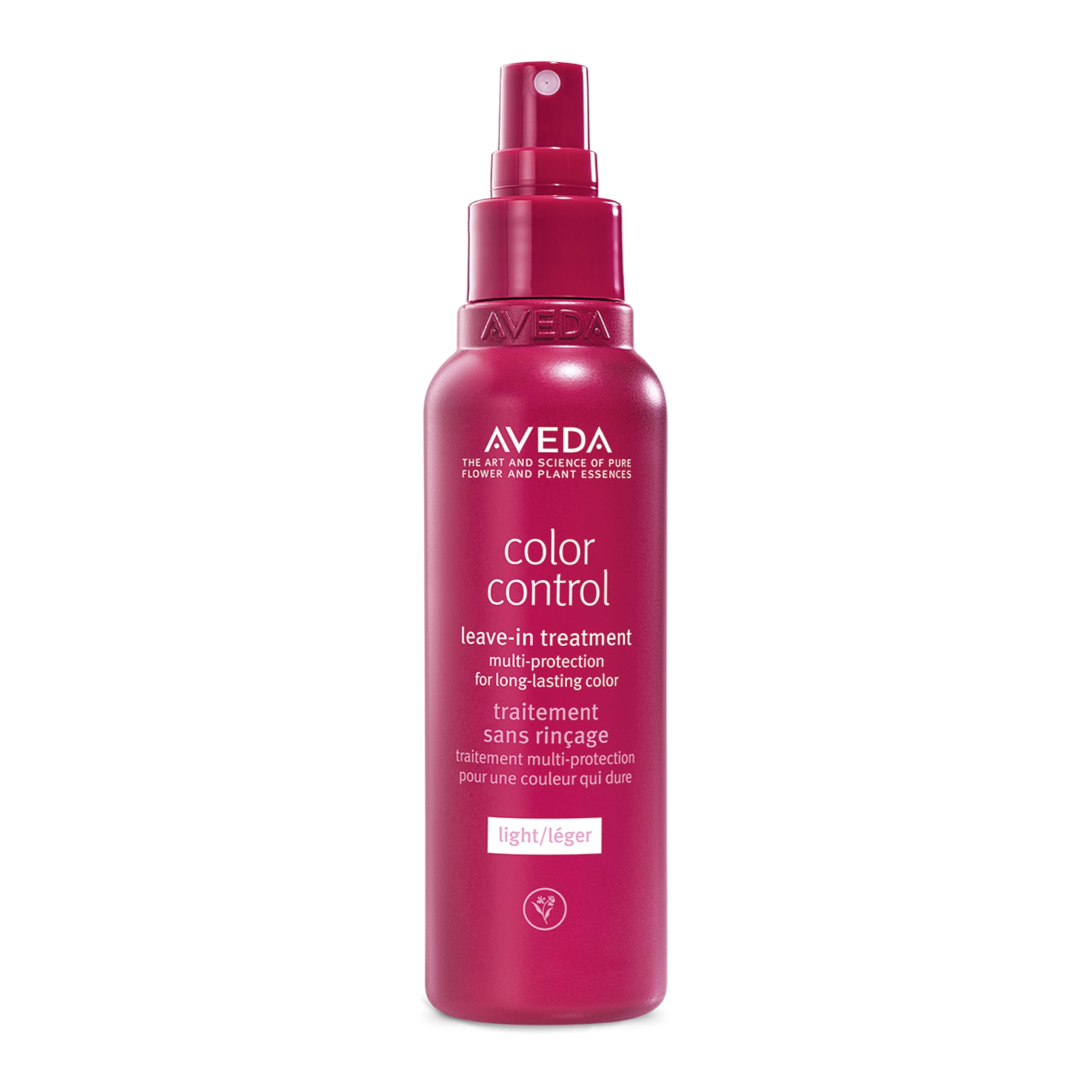Aveda Color Control Leave-In Light: botella protege el color por más tiempo.