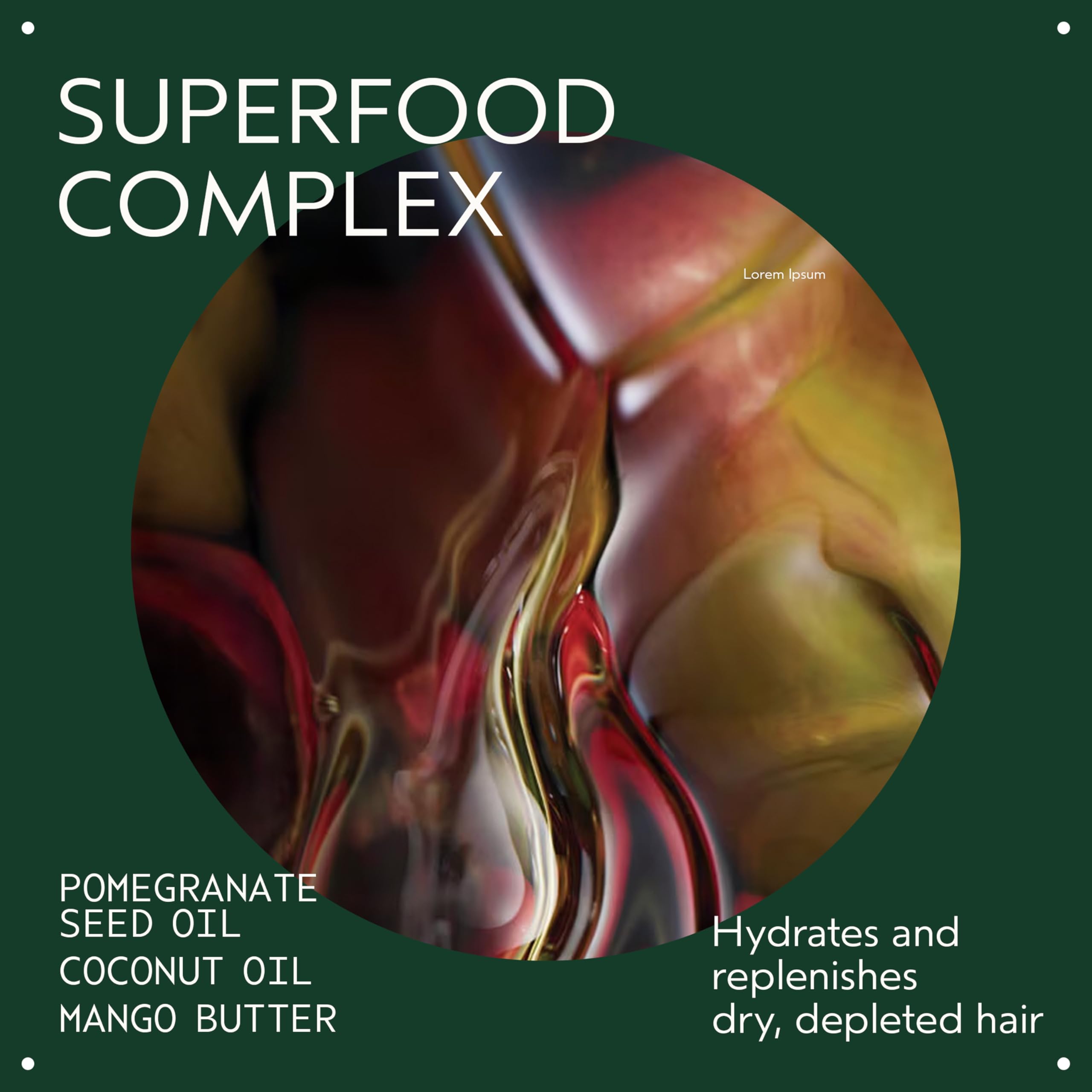 Aveda Nutriplenish Aceite de Coco Orgánico, penetración suave y humectación.