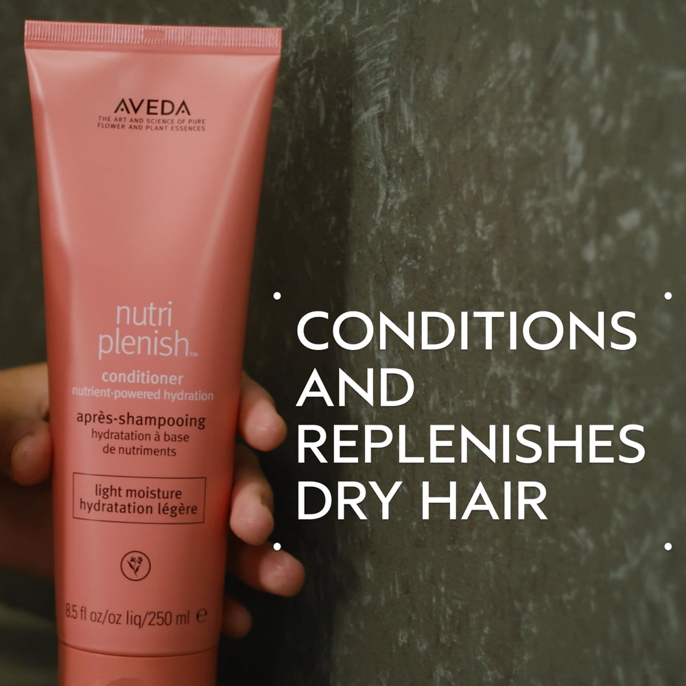 Aveda Nutriplenish: textura cremosa facilita des enredar suavemente