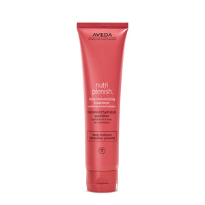 Aveda Nutriplenish en bote, tratamiento hidratante para cabello seco.
