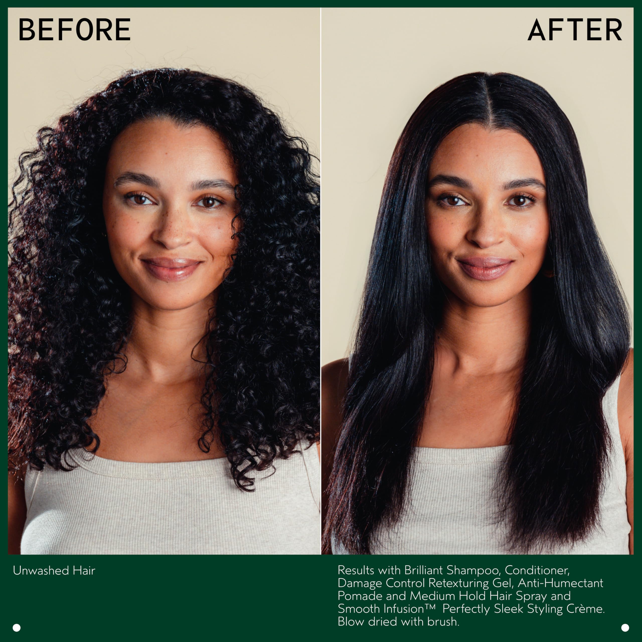 Aveda Smooth Infusion Perfectamente Liso – secado con secador para acabado liso y definido