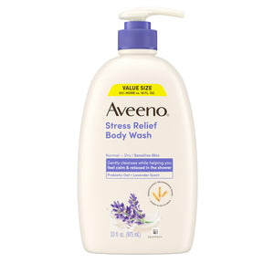 Aveeno botella lavanda: experiencia calmante al ducharte