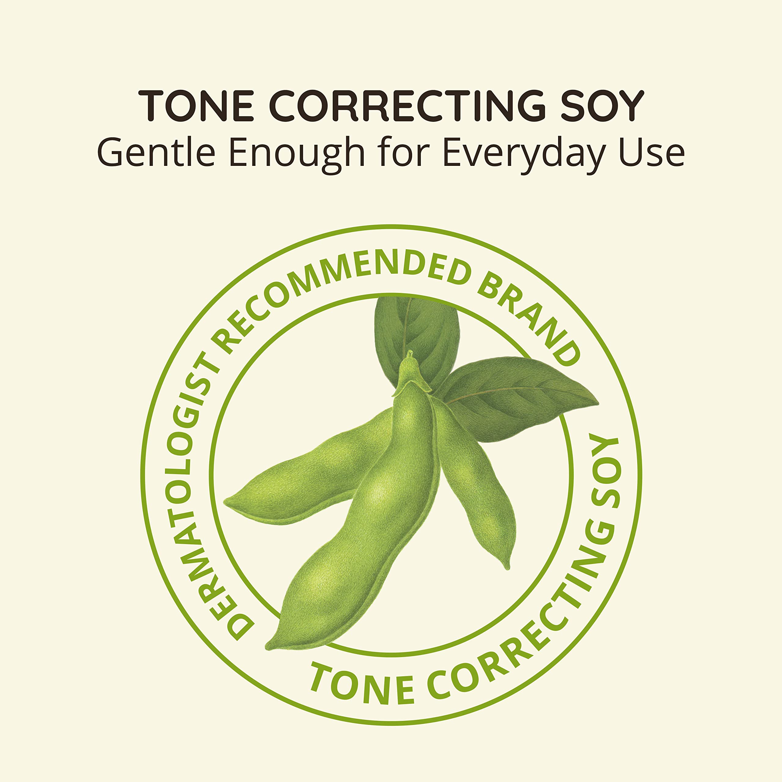 Aveeno crema facial tono uniforme con soja y SPF30 para piel equilibrada.
