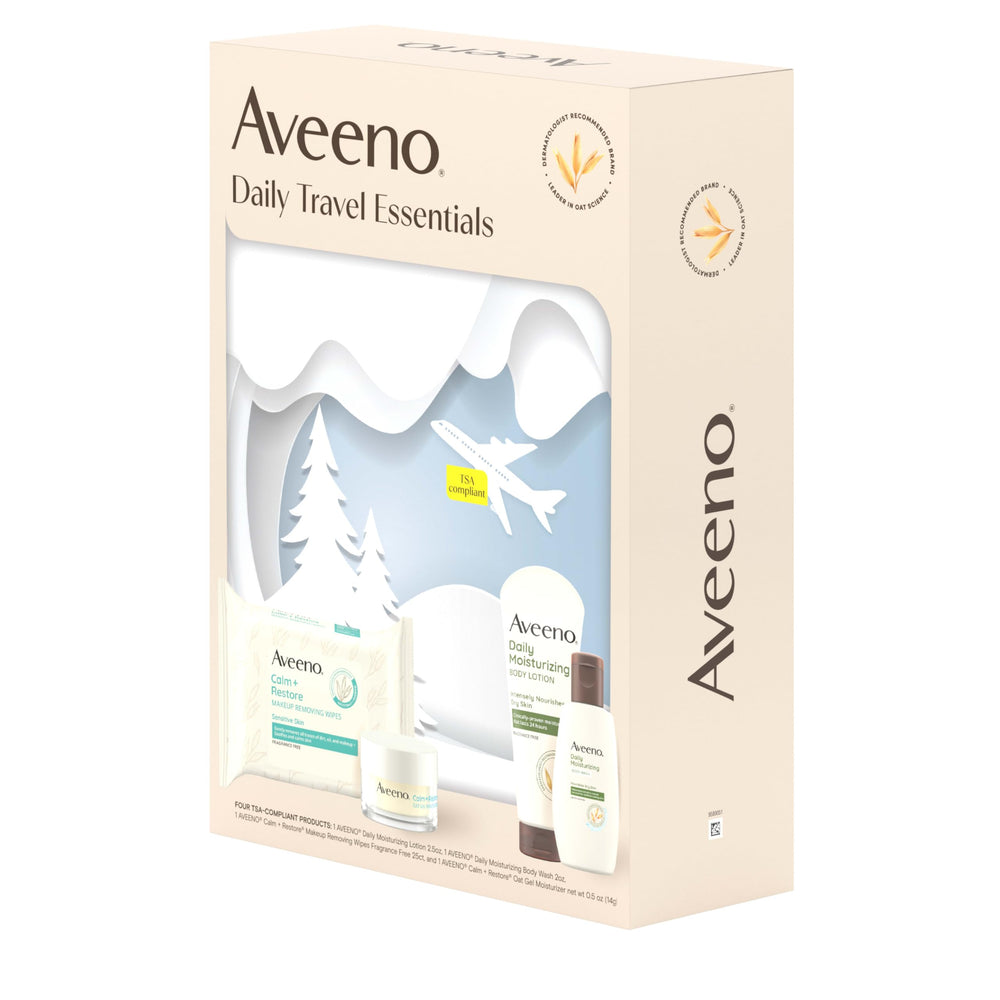 Aveeno kit de viaje, protección de la barrera de la piel